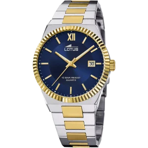 Reloj Lotus Freedom para hombre bicolor azúl