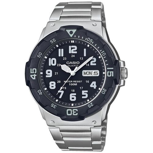 RELOJ CASIO MRW-200HD-1BVEF DE HOMBRE EN ACERO ESFERA NEGRA