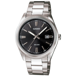 RELOJ CASIO HOMBRE – ESFERA NEGRA MINIMALISTA | TIMELESS COLLECTION ORIGINAL MTP-1302PD-1A1VEF