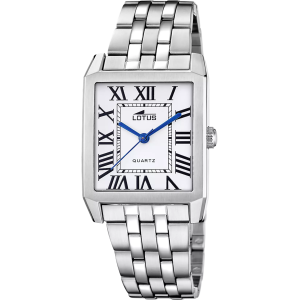 Reloj Lotus de hombre rectangular Square Series n. Romanos 18983/5