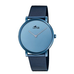 Reloj Lotus hombre azúl malla minimalist 18775/1
